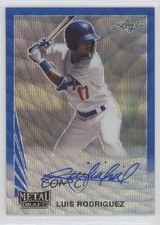 2020 Leaf Metal Draft 1990 Blue Wave 7/20 Luis Rodriguez #LA-LR1 Auto 00gy