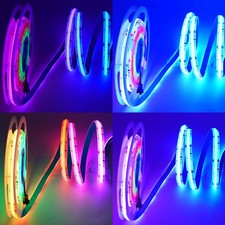 Boarda-Lighting RGB Smart IC COB LED Strip Light Addressable,24V 720 LEDs/m C...