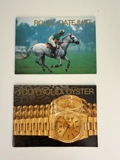 ROLEX DATEJUST KIT BOOKLET AUSSTATTUNG SET ENGLISCHE SPRACHE JAHR 1990 ORIGINAL UND SELTEN