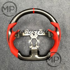Carbon Fiber Steering Wheel Thumbgrips For Infiniti G37 G37x 2007-2015ex35 Ex37