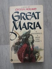 1975 Warner Books Great Maria Cecelia Holland 1st Printing Paperback