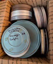 Large 8mm Film Lot Travel  Home Movies 3   7  Reels Mixed Cans Estate Find