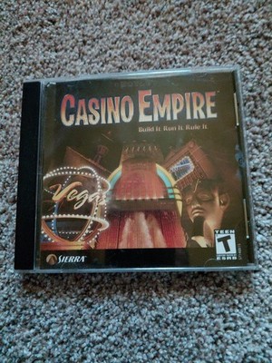 CASINO EMPIRE - (2002, PC, SIERRA) - VINTAGE GAME - NO MANUAL