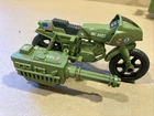 Vintage 1982 GI Joe Hasbro Ram Rapid Fire Motorcycle Incomplete