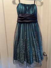 Blondie nites By Stacy Sklar prom Homecoming Cocktail dress Size 7 Strapless