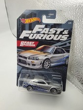 2020 HOT WHEELS NISSAN SKYLINE GTR 2FAST 2FURIOUS BRIAN(PAUL WALKER)DROVE/MOVIE