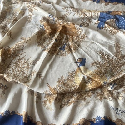 Fabiani Roma Kopftuch Seide quadratisch