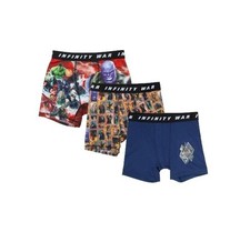 Marvel The Avengers - Boys Underwear - 3 Pack Boxer Briefs Size Medium 8 