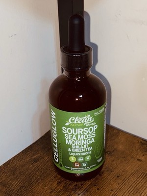 Clean Nutra Soursop Sea Moss 4 Oz Drops