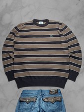 Vintage Lacoste Pullover Größe L Herren Lacoste Strickpullover Braun Pashastyle