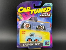 CarTuned 87 Toyota SR5 Blue #02 JDM Series 3 1/64