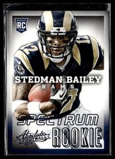 2013 Panini Absolute Spectrum Blue Stedman Bailey St. Louis Rams #186