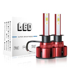 2pcs H1 Led Headlight Bulb Parts Accessories For Hyundai Genesis Coupe 2010-2012 2pcs H1 Led Headlight Bulb Parts Accessories For Hyundai Genesis Coupe 2010-2012