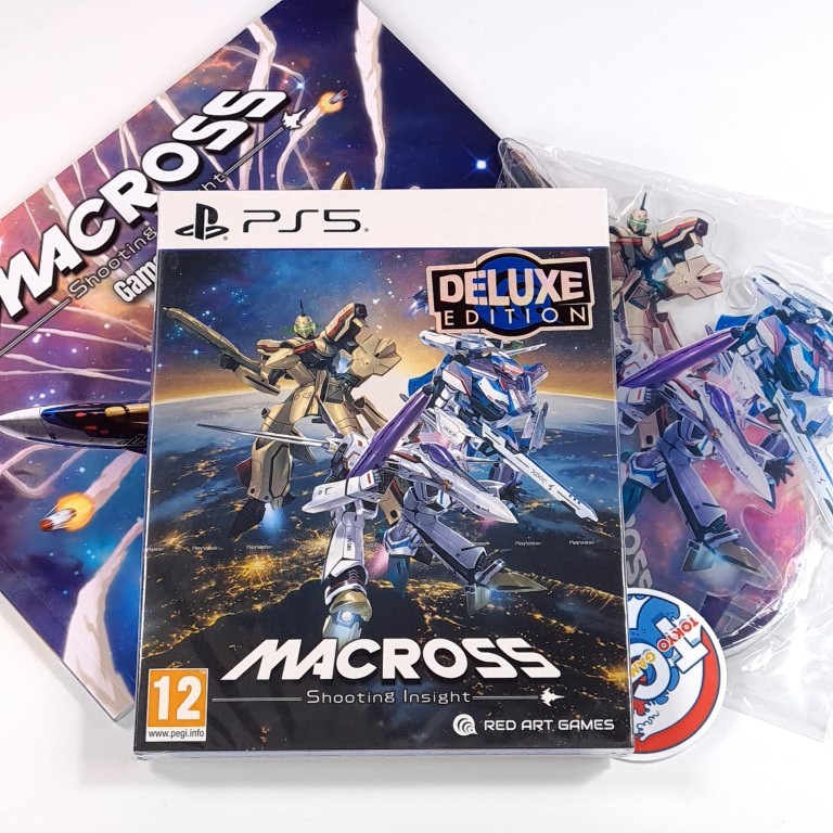 MACROSS Shooting Insight Deluxe Edition PS5 Red Art Games New [Robotech/Shmup/Sh