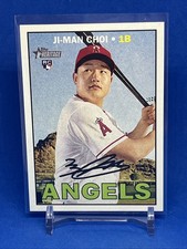 2016 Topps Heritage High Number - Ji-Man Choi #599 (RC) Los Angeles Angels
