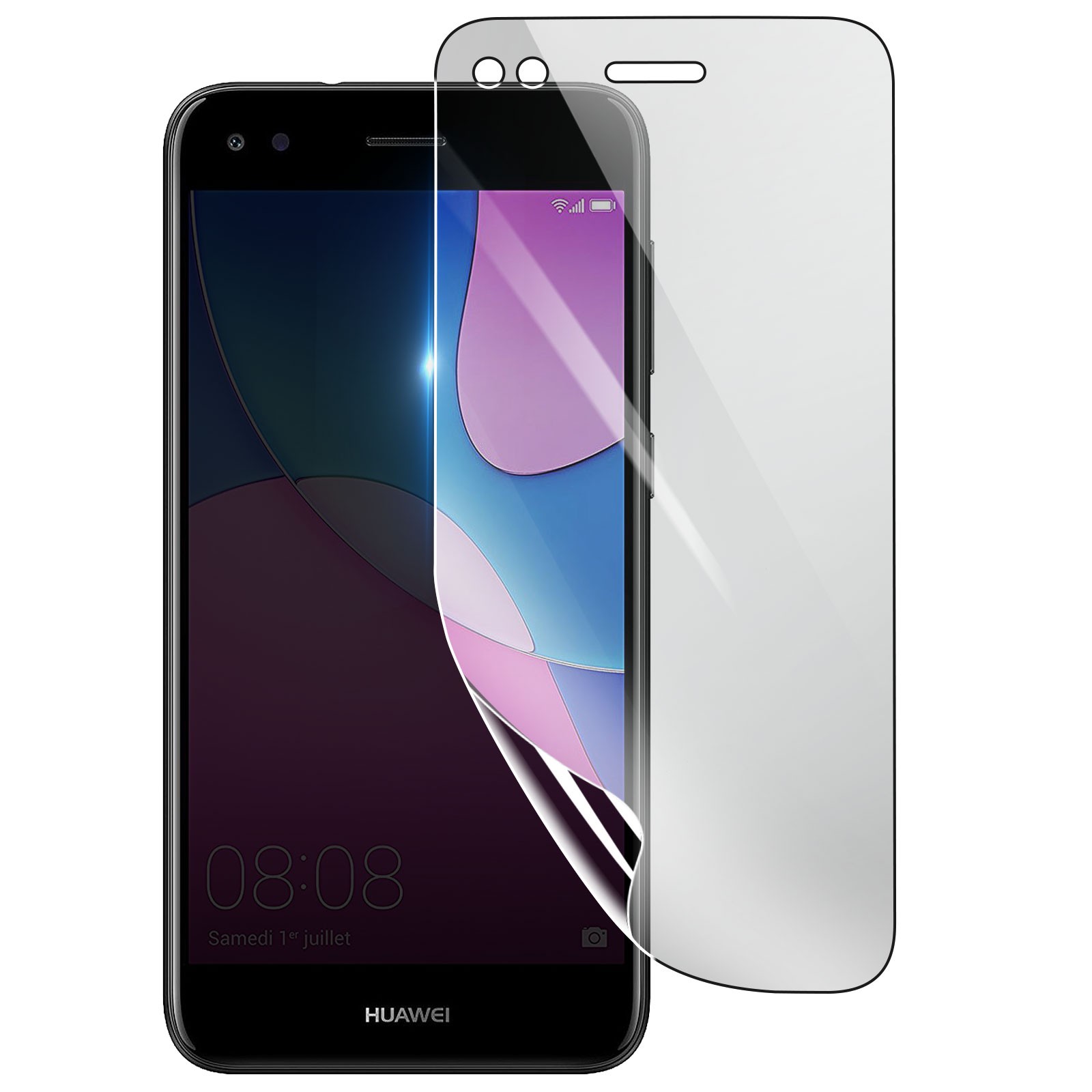Protection hydrogel Huawei Y6 Pro 2017 avec technologie anti-rayures regenerative