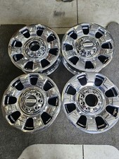 20 Chrome Platinum Ford 8 Lug Factory Oem Wheels Rims 261