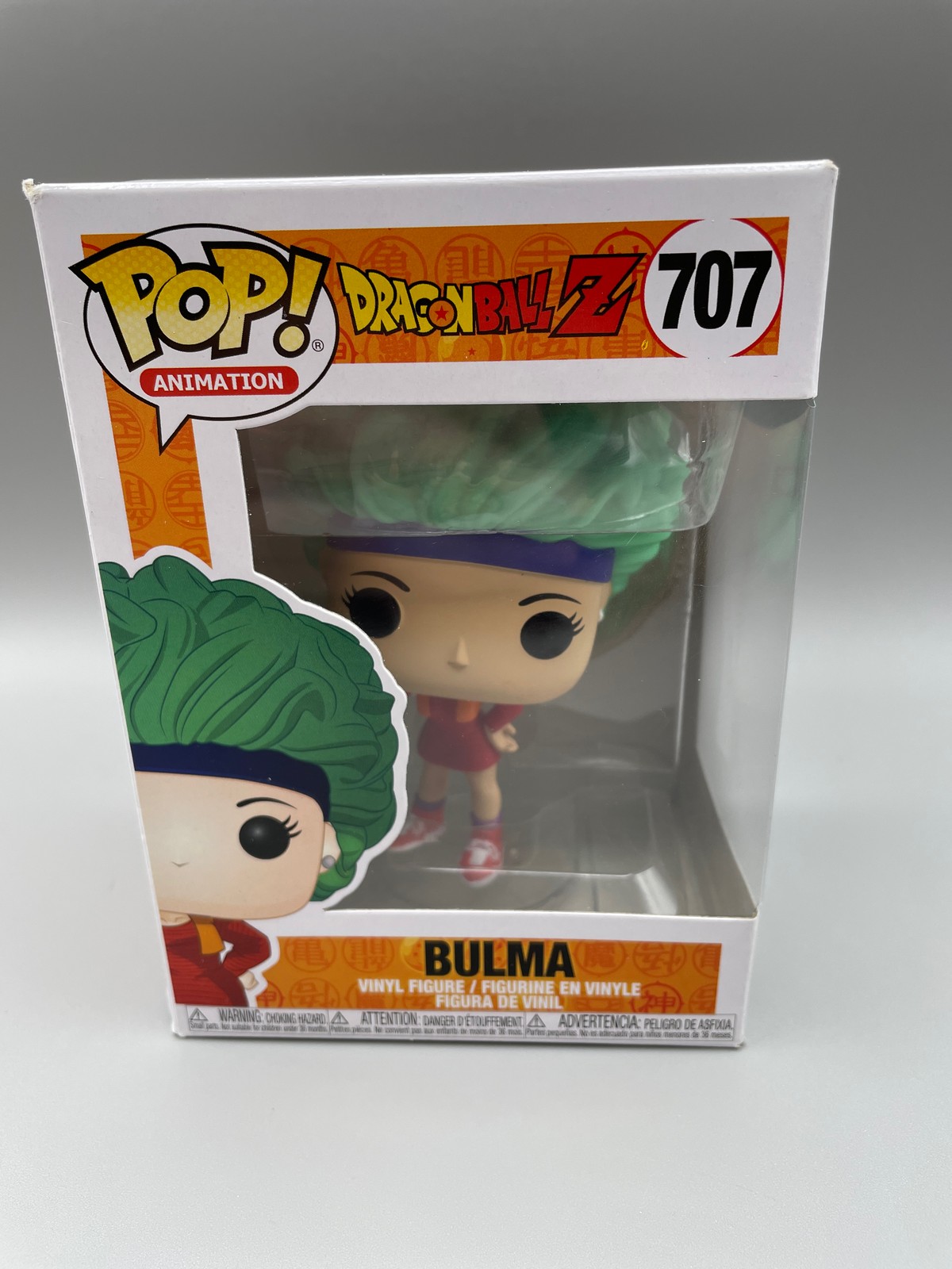 Funko Pop! Animación Anime Dragon Ball Z Dbz Bulma #707 Figura Vinilo Dañada