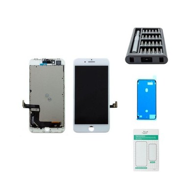 iPhone 8 Plus Display weiß - Premium-Set Versand aus Deutschland