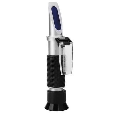 Handheld Brix Refractometer Sugar Tester For Beer Wine Fruit 0-32% ATC 