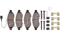 Topran 722 513 Bremsbelagsatz, Scheibenbremse FüR CitroËN Peugeot