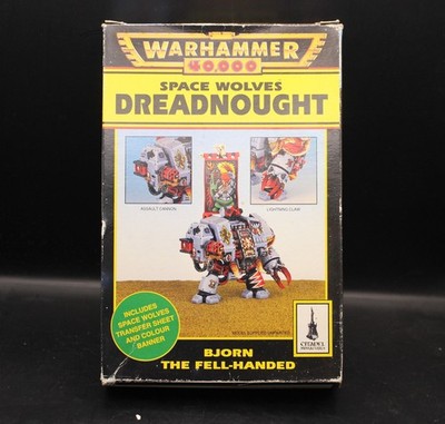 Warhammer 40k Space Wolves Bjorn the Fell-handed Dreadnought 2nd Edition Metal