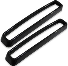 MSCRP ABS Front Grille Inserts for 2015-2020 Dodge Challenger black