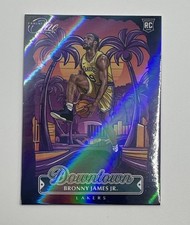 2024-25 Panini One And One Bronny James Jr. #26 RC Downtown Case Hit SSP B11