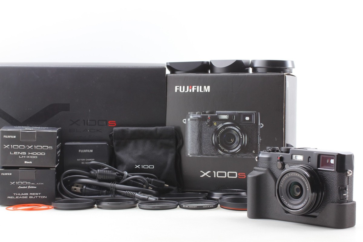 Top MINT Box] Fujifilm X100S Limited Edition Black Compact