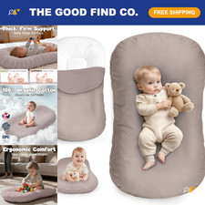 Infant Support Cushion for Newborns 0-24 Months  XL Baby Lounger  Comfort Seat