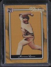 2026 Pro Set Vintage Gold Prismatic #VB32 Mariano Rivera 1/1