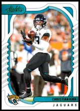 2022 Christian Kirk Panini Absolute FOOTBALL #55 Jacksonville Jaguars