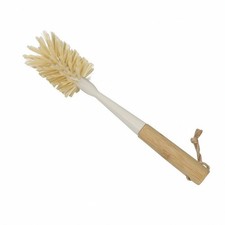 Flaschenreiniger mit Bambusgriff D&uuml;nn B&uuml;rste mit Langem Griff Stabil f&uuml;r K&uuml;che