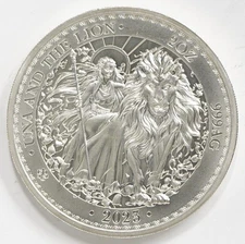 2023 2oz St. Helena Una and the Lion
