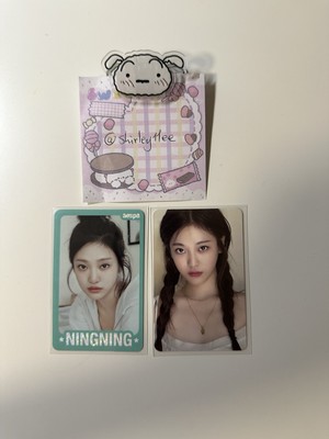 Aespa Spicy trading Card Ningning 2 Photocard Set PC