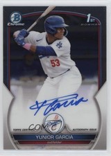 2023 Bowman Chrome Prospect Auto Yunior Garcia #CPA-YG Auto 3c2