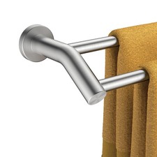 Double Towel Bar 24", Heavy Duty SUS304 Stainless Steel Dual Towel Racks for ...