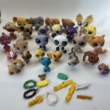 Littlest Pet Shop bundle 26 pets Animals LPS dogs cats bird snail monkey