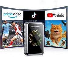 Wireless CarPlay AI box Android Auto WIFI Adapter Converter w/ Netflix YouTube