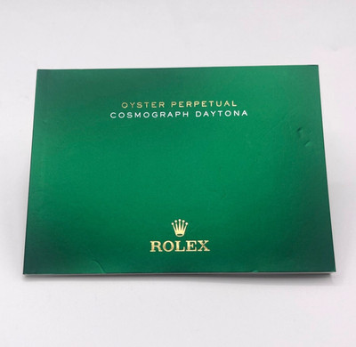 Rolex Daytona Uhrenzubehör Booklet 4.2016 Englisch