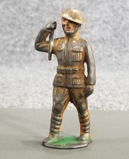 VTG LEAD FIGURINE WW1 1920s 30s MANOIL BARCLAY 3" TALL