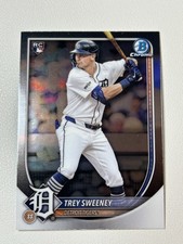 2025 Bowman Chrome - Trey Sweeney, Trey Sweeney #25 (RC)