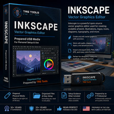 Inkscape USB Prepared Physical Media Vector Graphics Editor