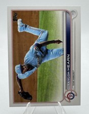 2022 Topps #634 Taylor Hearn Texas Rangers ⚾️