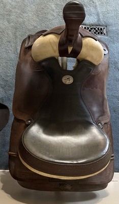Simco 1985 Brown Leather Pleasure/Trail Saddle 15in Traditional Horse