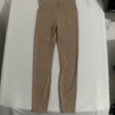 Vuori Women's Rib Studio Leggings Sz Xs Tan A050
