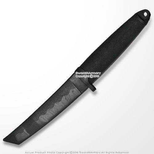 12" schwarz Polypropylen Kampf Training feste Klinge Dolch Sparring Messer - Bild 2 von 4