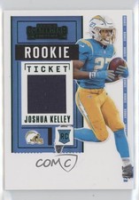 2020 Panini Contenders Rookie Ticket Swatches Variation Joshua Kelley 0l9t