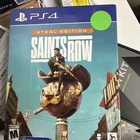 Saints Row Steal Edition Steelbook Sony Playstation 4 PS4 Brand New Sealed!