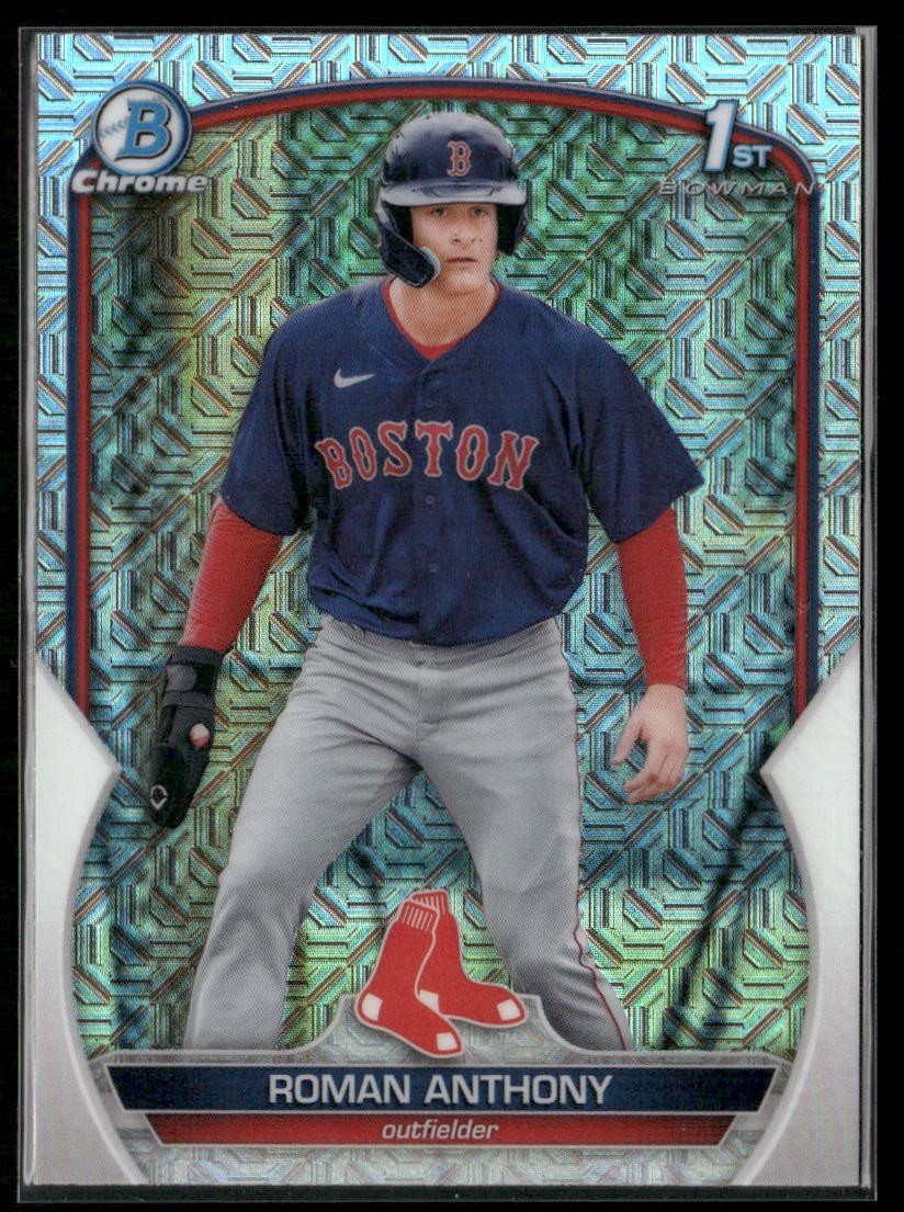 2023 Bowman #BCP-71 Roman Anthony Chrome Prospects Mojo Refractors
